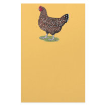 Sussex:  Speckled Hen Customized Stationery