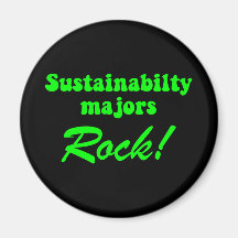 Sustainability Fridge Magnet