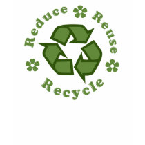 Sustainable Reduce Reuse Recycle T-Shirt by ecogreenbags Sustainable Reduce Reuse Recycle T-Shirt