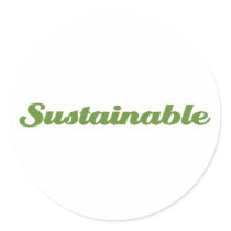 Sustainable stickers