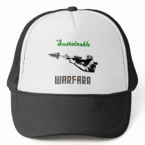 "Sustainable Warfare" hats