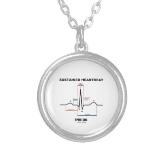 Sustained Heartbeat Inside (ECG/EKG) Pendants