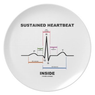 Sustained Heartbeat Inside (ECG/EKG) Plates