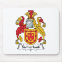 Sutherland Family Crest mousepads by coatsofarms Sutherland Family Crest mousepads