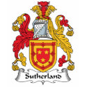 Sutherland Family Crest t-shirts by coatsofarms Sutherland Family Crest t-shirts