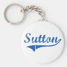 Sutton New Hampshire Classic Design Key Chain