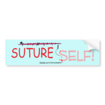SutureSelf! Bumper Sticker