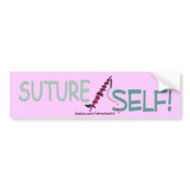SutureSelf! Bumper Sticker