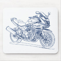 Suz Bandit S GSF1250 2009 Mousepads