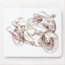 Suz Hayabusa 2nd gen 2009 Mouse Pads