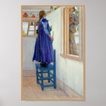 Suzanne Decorative Painting on Wall Poster