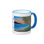 Suzannes Shark Pit sunset mug mugs