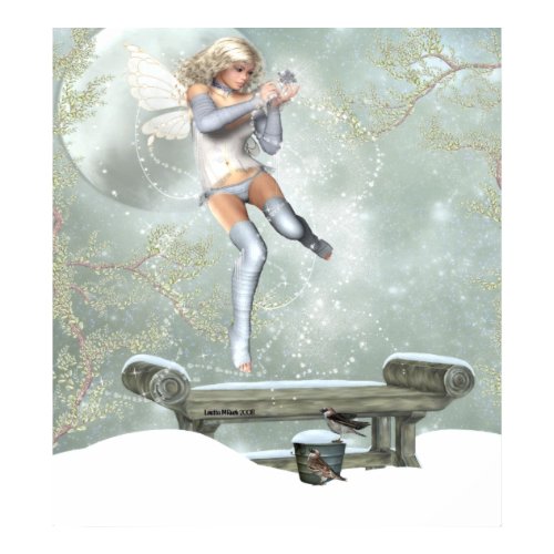 Suzee SnowFlake Making Magic print