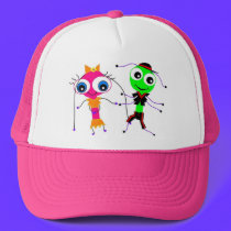 Suzie & Jax Hip Hop Bug hats by Passport2Heaven Suzie & Jax Hip Hop Bug hats