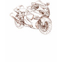 Suzuki Hayabusa 2nd gen 2009 t-shirts