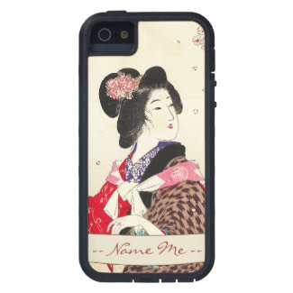 Suzuki Kason Sakura japanese woman lady art iPhone 5 Case