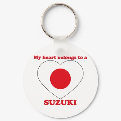 Suzuki Key Chains by ValentinesDayTshirts
