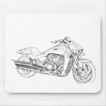 Suzuki M109R pen sketch mousepads