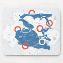 Suzukigo #2 Abstract Mousepad by billoneil Suzukigo #2 Abstract Mousepad