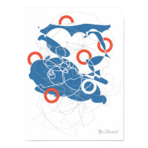 Suzukigo - Retro-Modern Abstract Poster posters