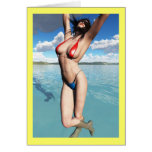 Suzy pinup babe cards