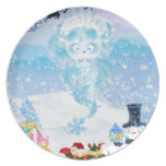 Suzy Snowflake is Coming to Town! Plates