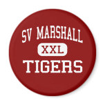 SV Marshall - Tigers - High - Lexington Refrigerator Magnet
