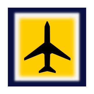 Airplane Silhouette The MUSEUM Zazzle Gifts