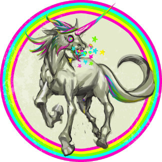 evil rabid unicorn from hell