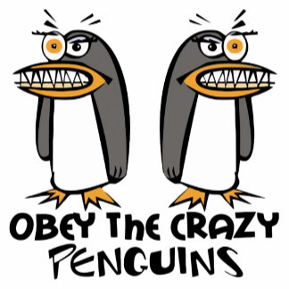 Obey The Crazy Penguins Product Gifts