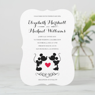 Shop officially licensed Disney Wedding invitations, stationery, and more!
