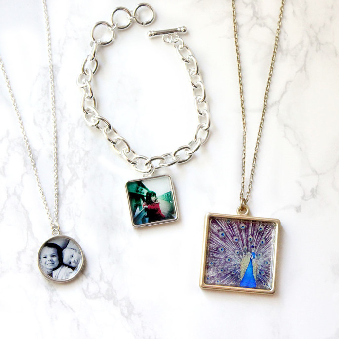 Create Your Own Square Charm Bracelet