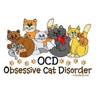Ocd Obsessive Cat Disorder Gifts