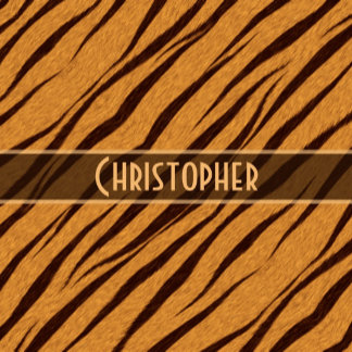 Tiger Stripes Pattern Personalize Gifts