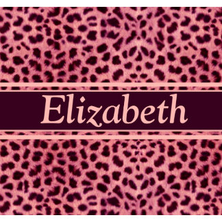 Pink Leopard Spots Pattern Personalize Gifts