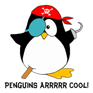 Penguins Are Cool Pirate Penguin Product Gifts