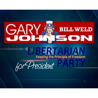 Libertarian Party, Gary Johnson for President T-Shirts