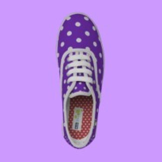 purple name brand shoes