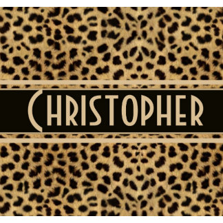 Leopard Spots Pattern Personalize Gifts