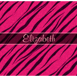 Pink Tiger Stripe Pattern Personalize Gifts