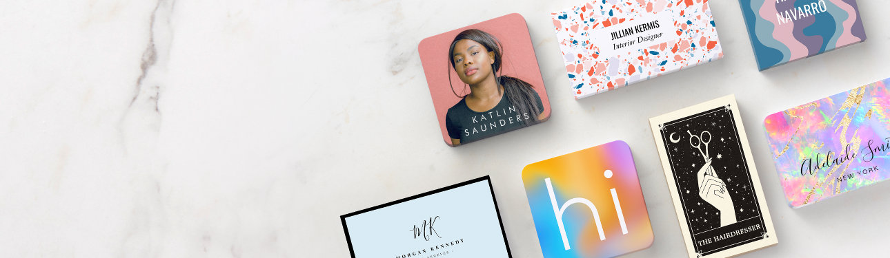 Boost your business, and customize your perfect business card.