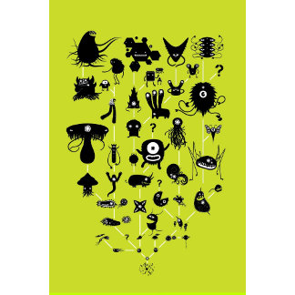 Spore Creature Silhouettes