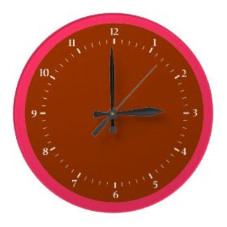 ALL Wall Clock  jGibney The MUSEUM Zazzle Gifts