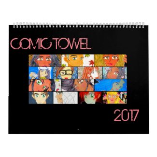 COMIC TOWEL 2017 CALENDAR