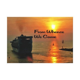 From Whence We came Canvas Print