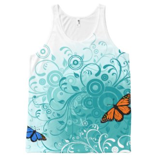 Butterfly Art 2 All-Over Print Tank Top