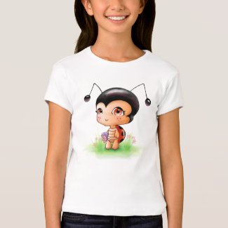Little Ladybug Girl T-Shirt