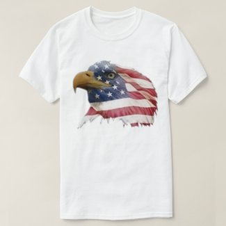 Bald eagle american flag T-Shirt