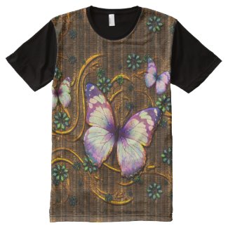 Butterfly Art 6 All-Over Print T-shirt