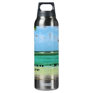 Pelican Beach Belize Thermos Bottle